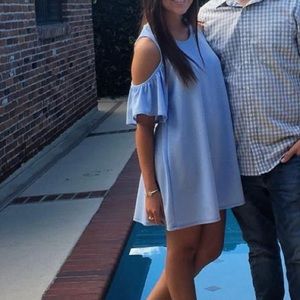 Boutique Cold Shoulder Dress